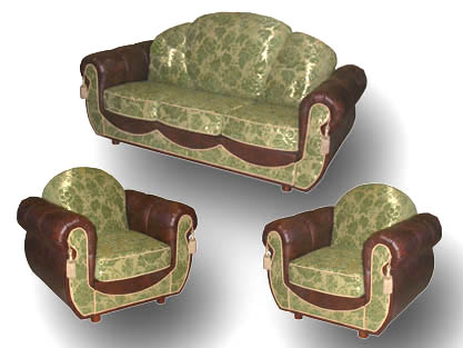 Диван Император-3 с креслами Диван Император-3 с креслами