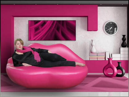 Диван-губы для гостиной - Эксклюзивная Арт-мебель Диван-губы для гостиной - Эксклюзивная Арт-мебель