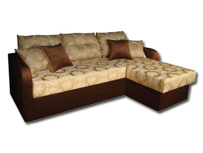 Угловой диван-кровать Фортуна-1 узкие подлокотники