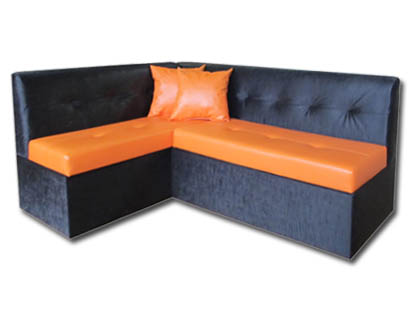 Кухонные уголки и диваны Фортуна-5 с утяжками Кухонные уголки и диваны Фортуна-5 с утяжками