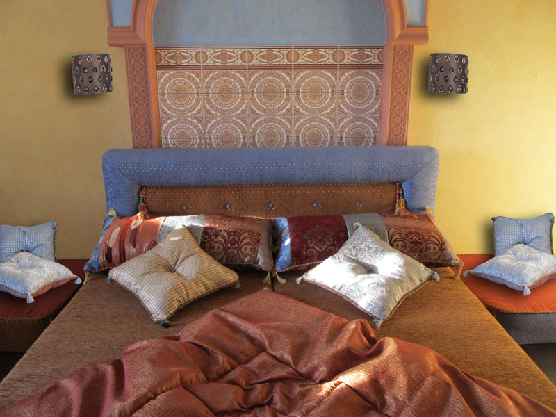 Подушки для спальни на заказ