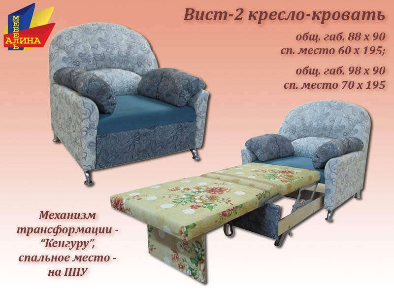 Кресло-кровать Вист-2