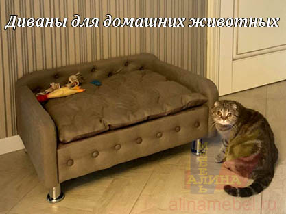Изготовление диванов для домашних животных